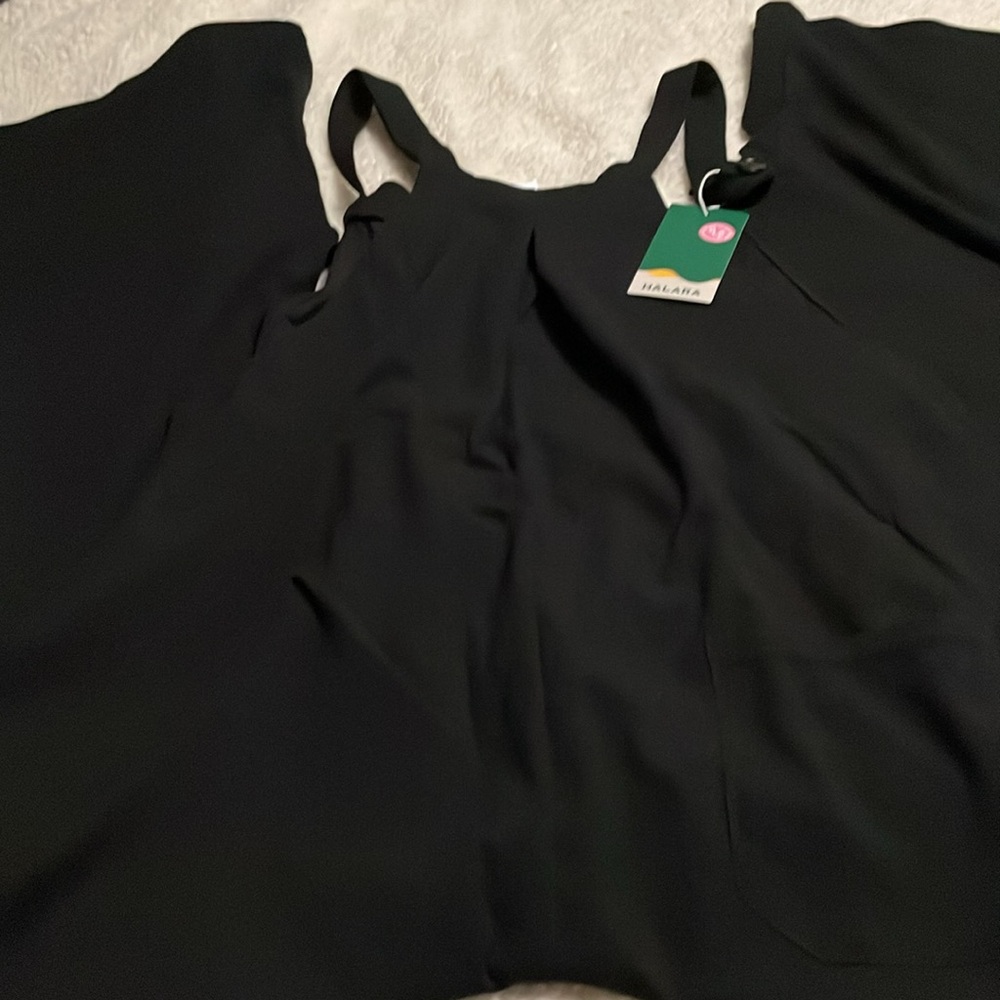 HALARA Black Wide-Leg Jumpsuit - Picture 5 of 6